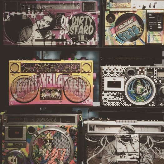 Les ghetto blasters du collectif GAC Original